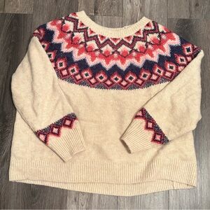 Old Navy Scandinavian-print Sweater